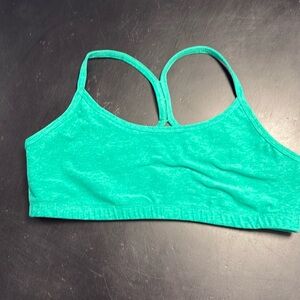 Beyond Yoga, grass green, extra large, racer back sports bra, worn once